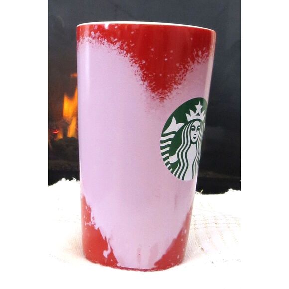 Starbucks 2021 Valentines Day Canister Mug 16oz.  EUC - Picture 2 of 5